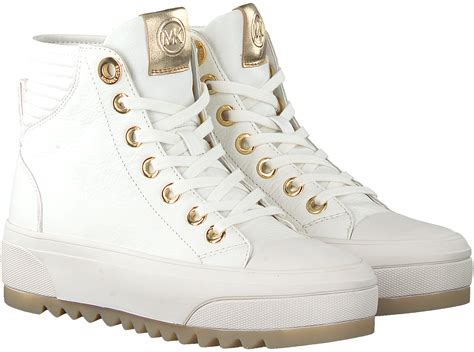 witte sneakers michael kors|Michael Kors high heel sneakers.